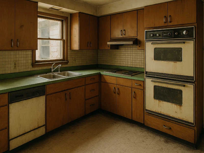 Kitchen before renovation